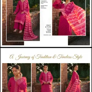 Unstiched 3-piece Lawn Suit