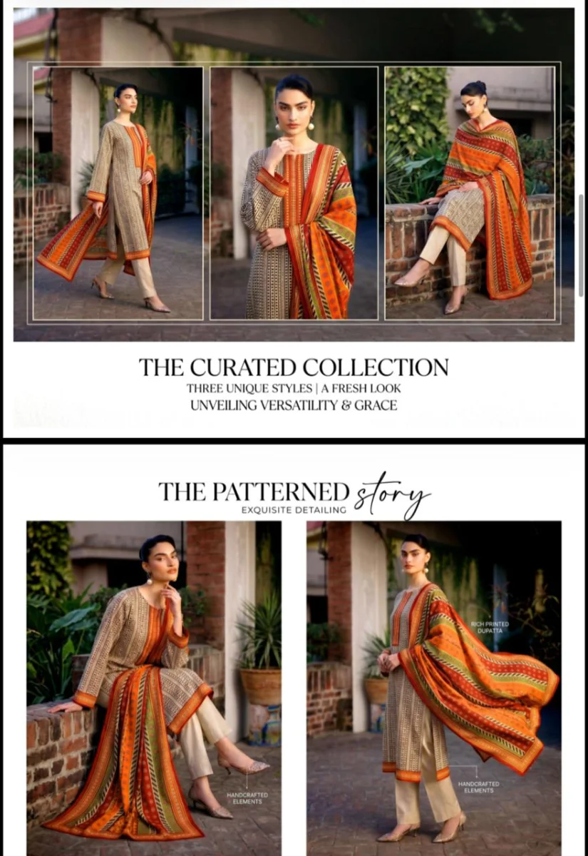 Unstiched 3-piece Suit