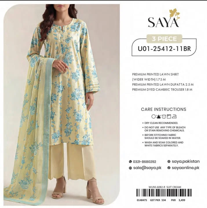 Unstiched 3-piece-suit