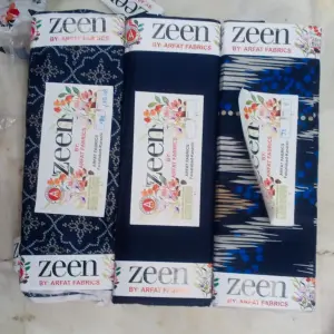 Unstiched Lawn 3 Piece Suit